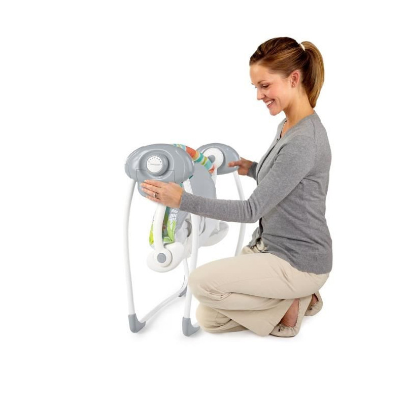 INGENUITY Compact portable swing Rainforest Vibes ™ TrueSpeed ™