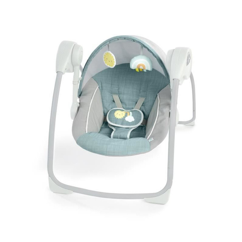 Ity by INGENUITY Sun Valley Baby Swing - Canopy, 2 Toys, 2-Position Re