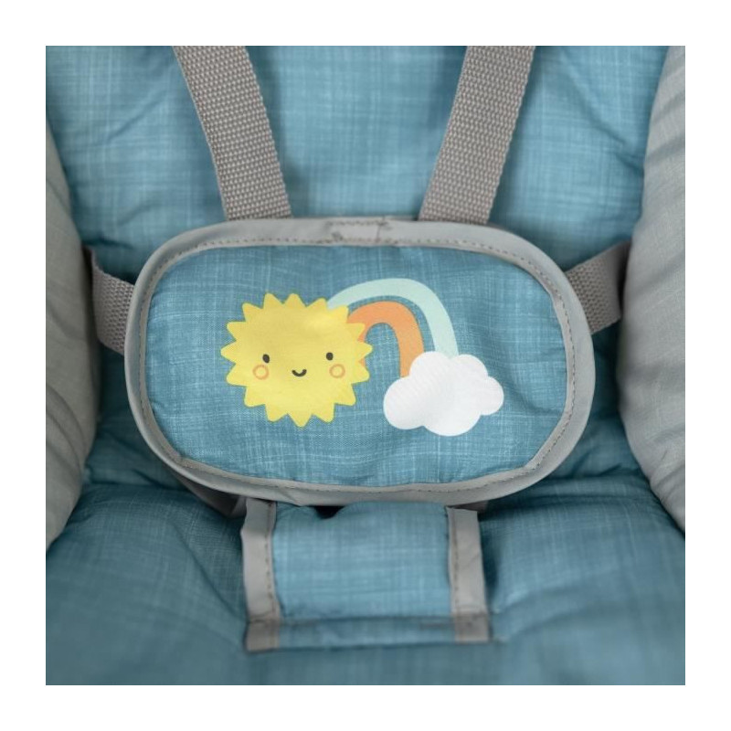Ity by INGENUITY Sun Valley Baby Swing - Canopy, 2 Toys, 2-Position Re