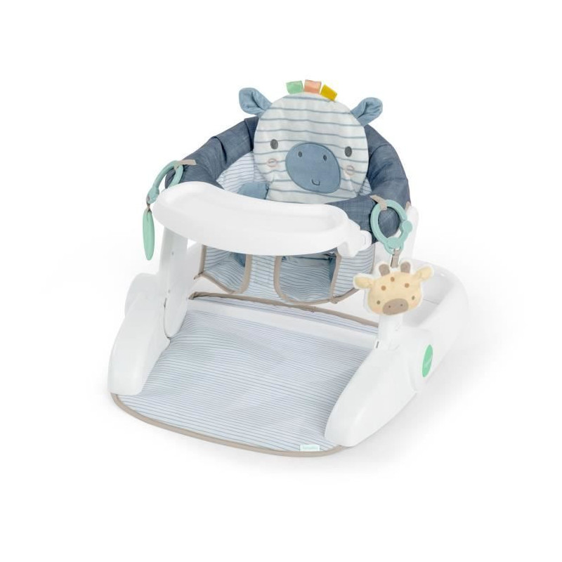 INGENUITY Prop Spot Learning Seat, 3 Seat Positions, Tray & 2 Toys, Ca
