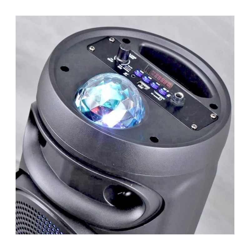 INOVALLEY KA02 BOWL - 400W Bluetooth light speaker - Karaoke function