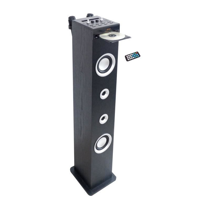 Inovalley HP49CD - Bluetooth sound tower - CD player and Karaoke funct