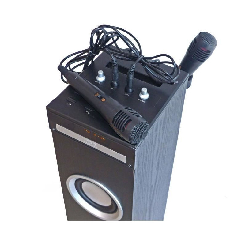 Inovalley HP49CD - Bluetooth sound tower - CD player and Karaoke funct