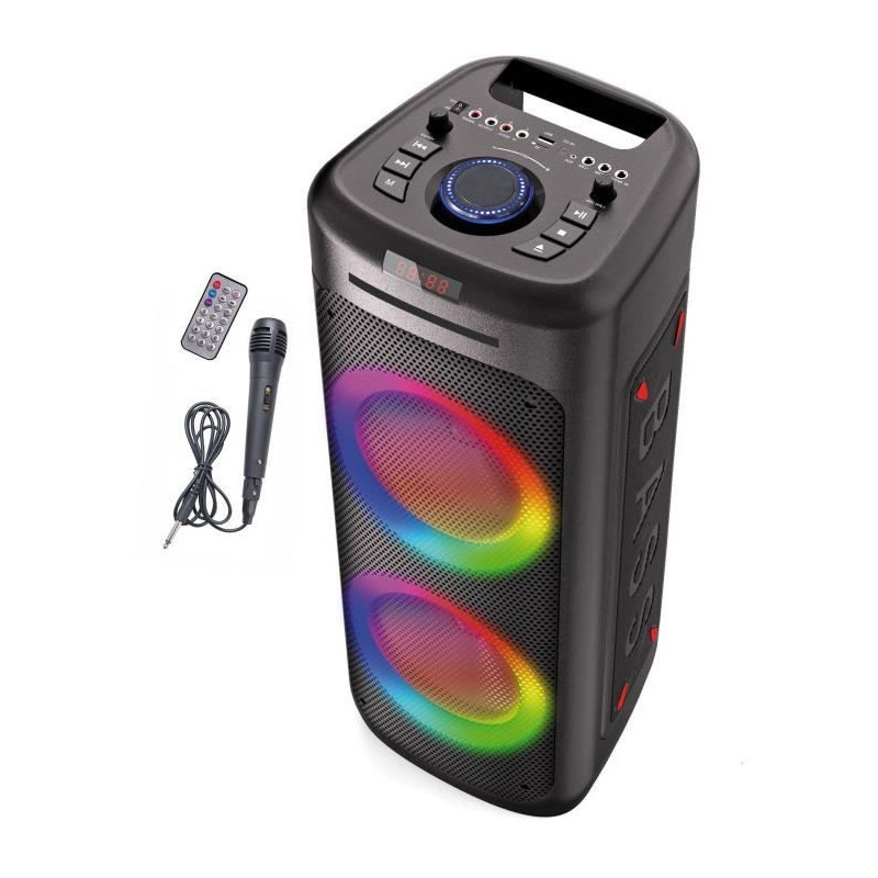 Light speaker with CD drive inovalley MS06 -CD -XXL - Bluetooth 5.0 -