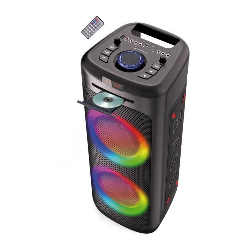Light speaker with CD drive inovalley MS06 -CD -XXL - Bluetooth 5.0 -