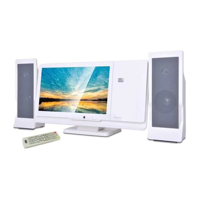 HIFI system - INOVALLEY - CH43-DVD - DVD/CD player - 12 screen - 60W -