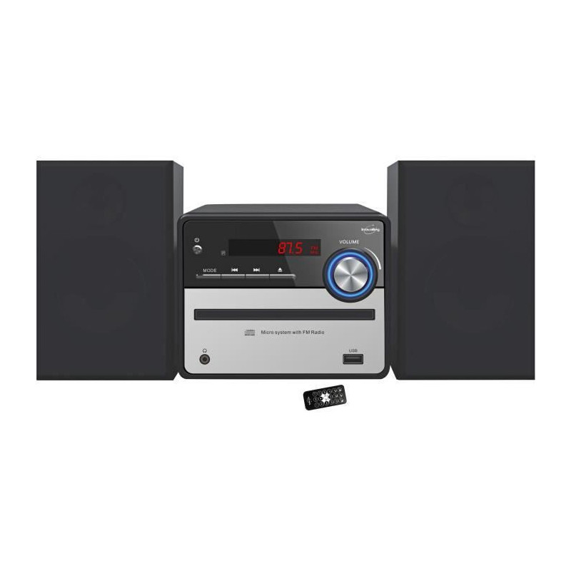 Bluetooth 5.0 Hifi system - INOVALLEY - CH37-BTH - CD player - 2 x 25W