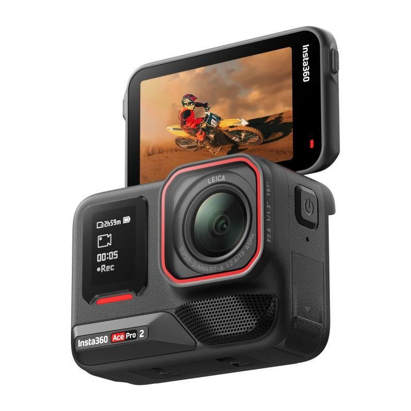 Insta360 Ace Pro 2 Black Sports Camera Pack + 2nd Battery