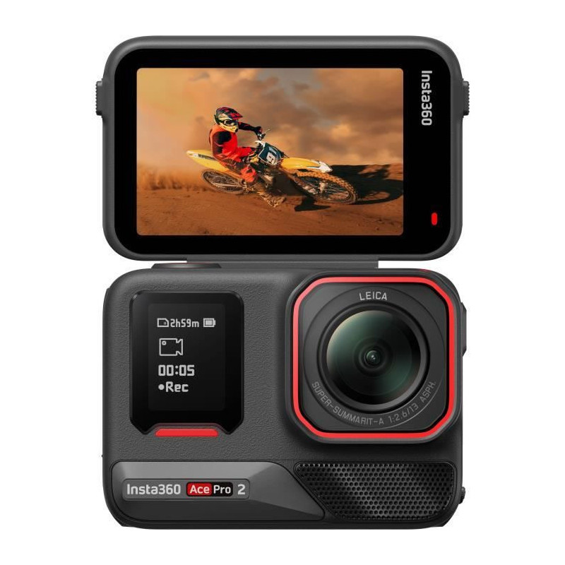 Insta360 Ace Pro 2 Black Sports Camera Pack + 2nd Battery