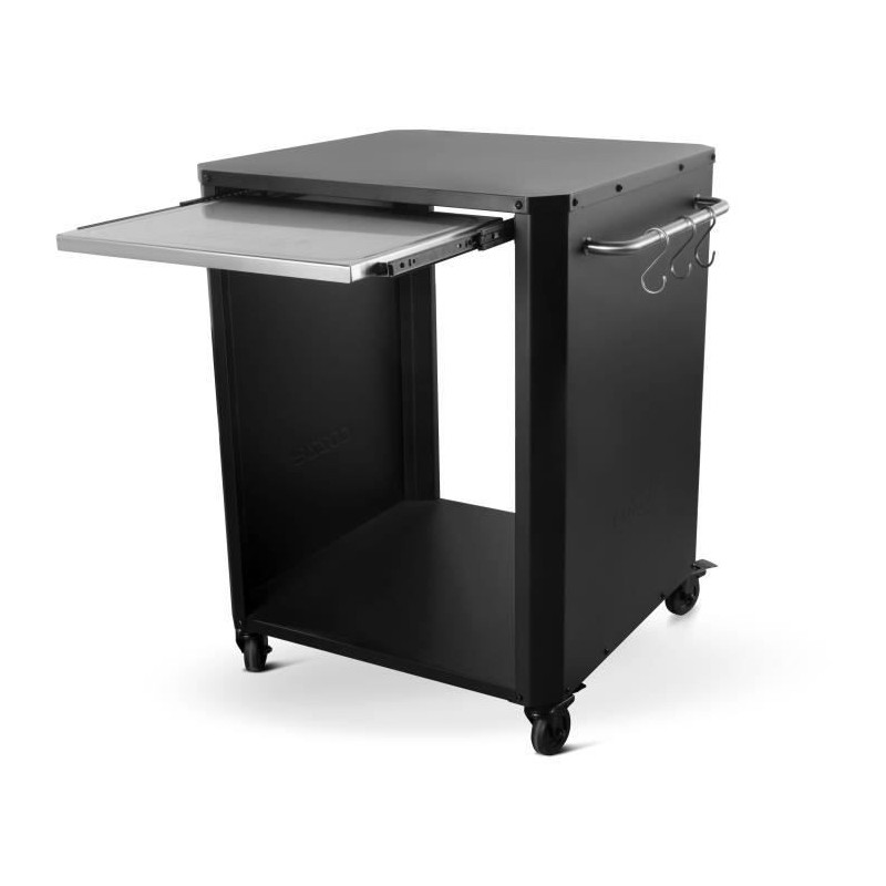 Trolley with cutting board - COZZE - 90300 - Stainless steel