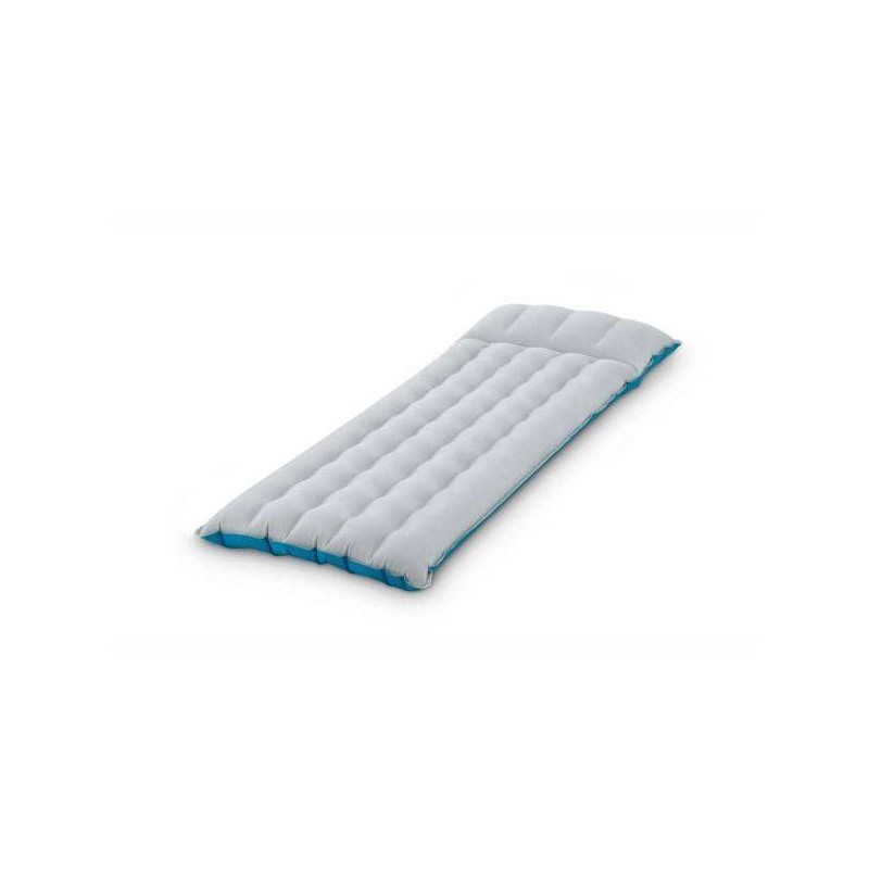 INTEX Inflatable Camping Mattress - 1 place - Gray
