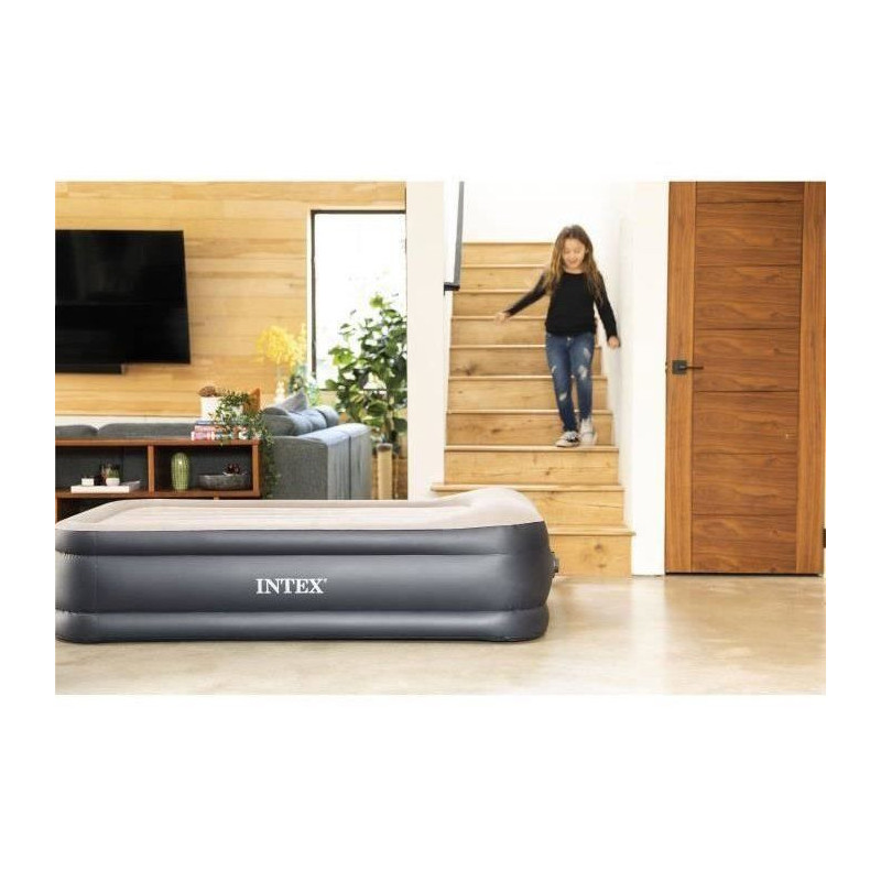Fiber-Tech Luxe Air Mattress - Intex
