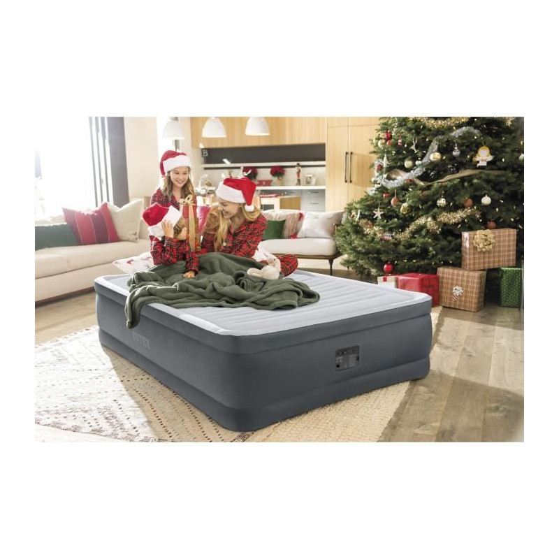 INTEX Comfort Plush Elevated extra bed - electric 2 people 64414ND