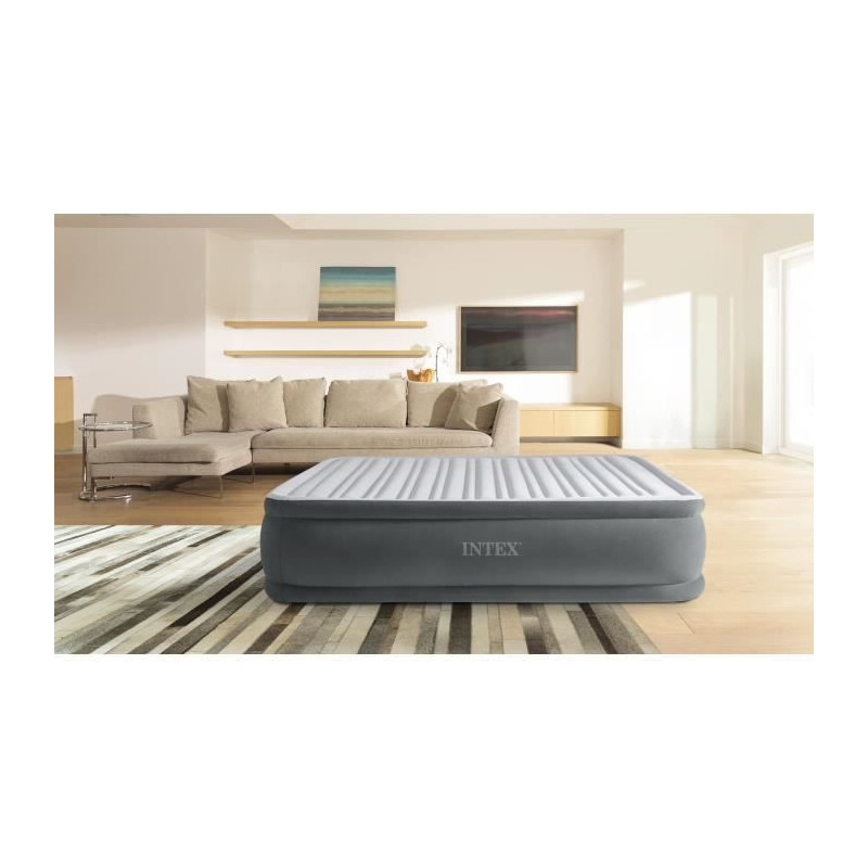 INTEX Comfort Plush Elevated extra bed - electric 2 people 64414ND