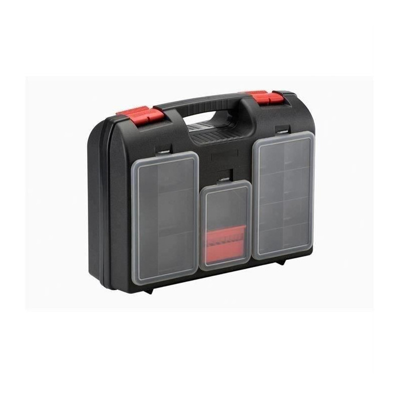 Empty plastic tool box