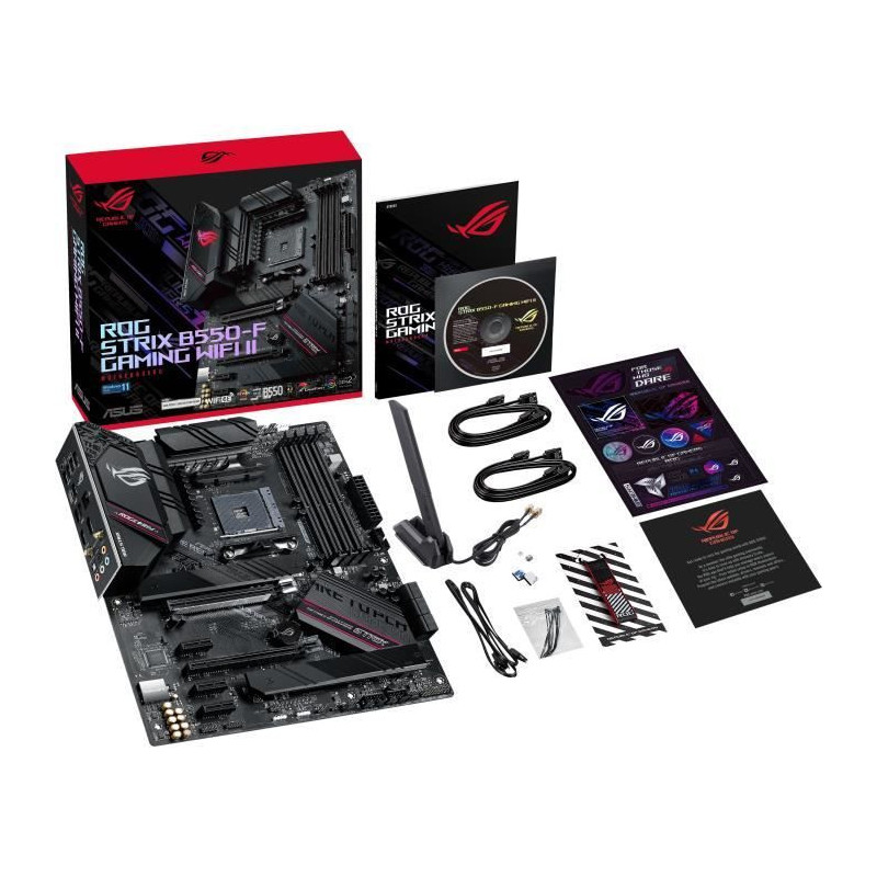 Master card - Asus - ROG Stix B550 -F Gaming (Wi -Fi) II - (90MB19V0 -