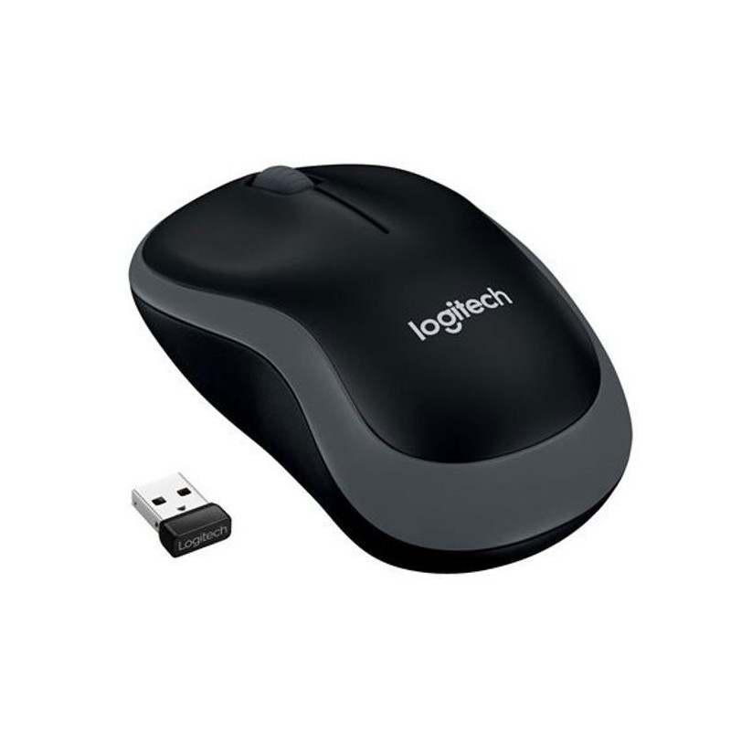 Logitech Wireless Optical Mouse - Gray M185