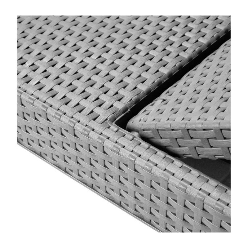 Allibert by Keter - Jaipur - Sunbathing in Imitation Rattan Braided -