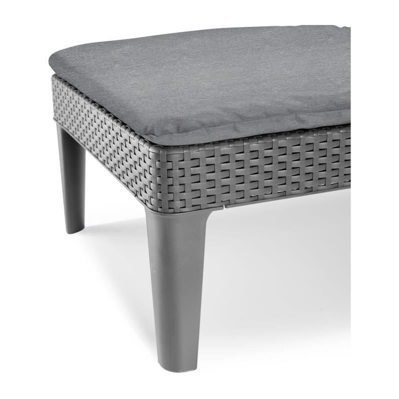 Allibert by Keter - Jaipur - Sunbathing in Imitation Rattan Braided -