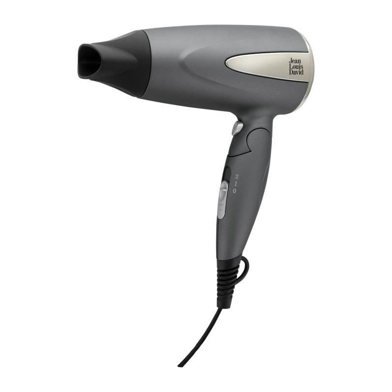 Hair dryer - JEAN LOUIS DAVID - JLD SC VOYAGE - 2 speeds - DC motor -