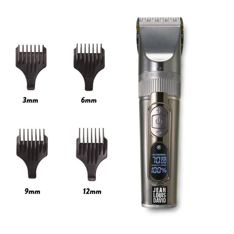 Mower 2 in 1 Digital Hair and beard Jean Louis David