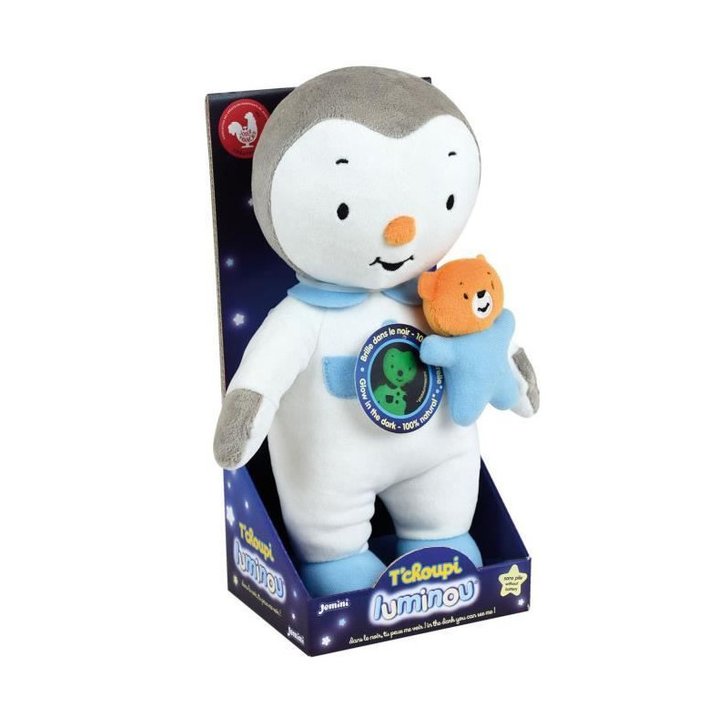 JEMINI Plush T'choupi Luminou 25cm