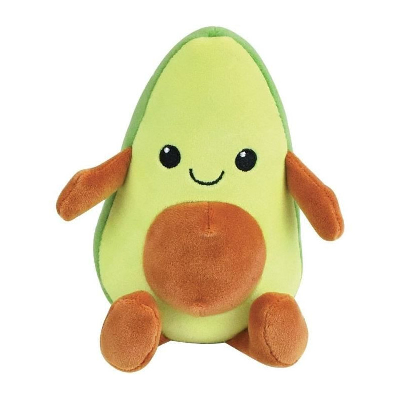JEMINI Fruity 's box of 6 soft plush fruits and vegetables +/- 17 cm