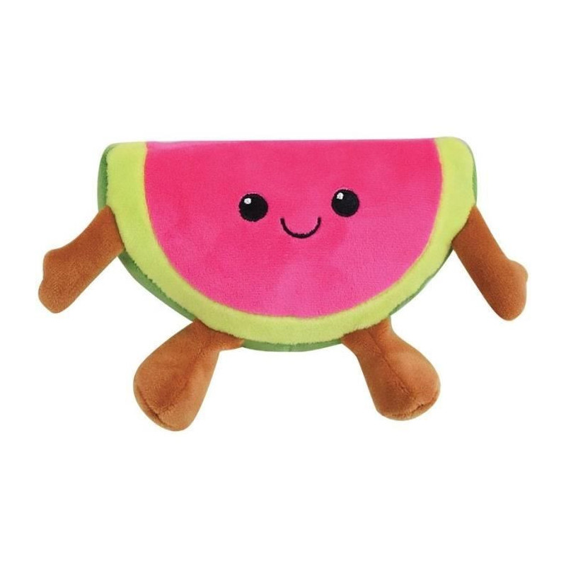 JEMINI Fruity 's box of 6 soft plush fruits and vegetables +/- 17 cm