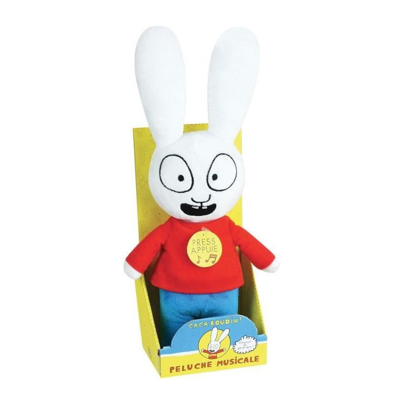 JEMINI Simon soft toy +/- 30 cm generic musical ca ca it's Simon caca