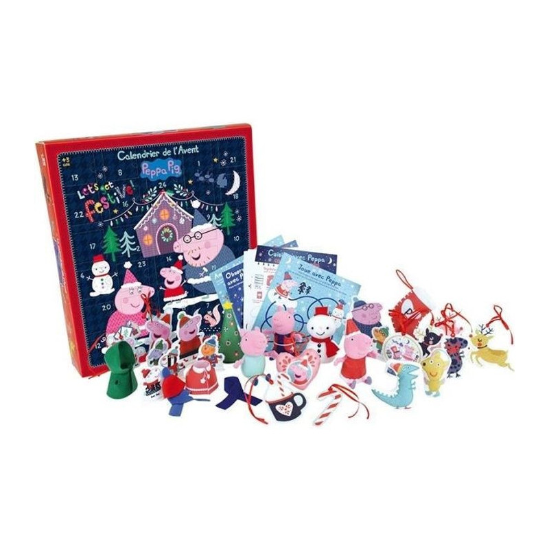 Front calendar 36 pieces - PEPPA PIG - JEMINI - 36 x 39.5 cm