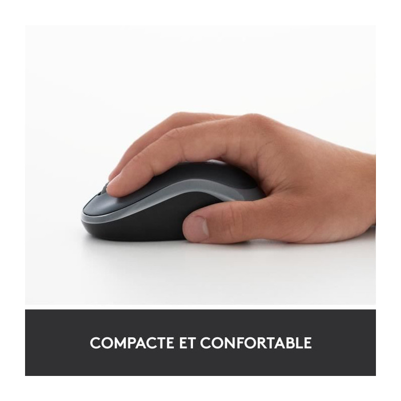 Logitech Wireless Optical Mouse - M185 Blue