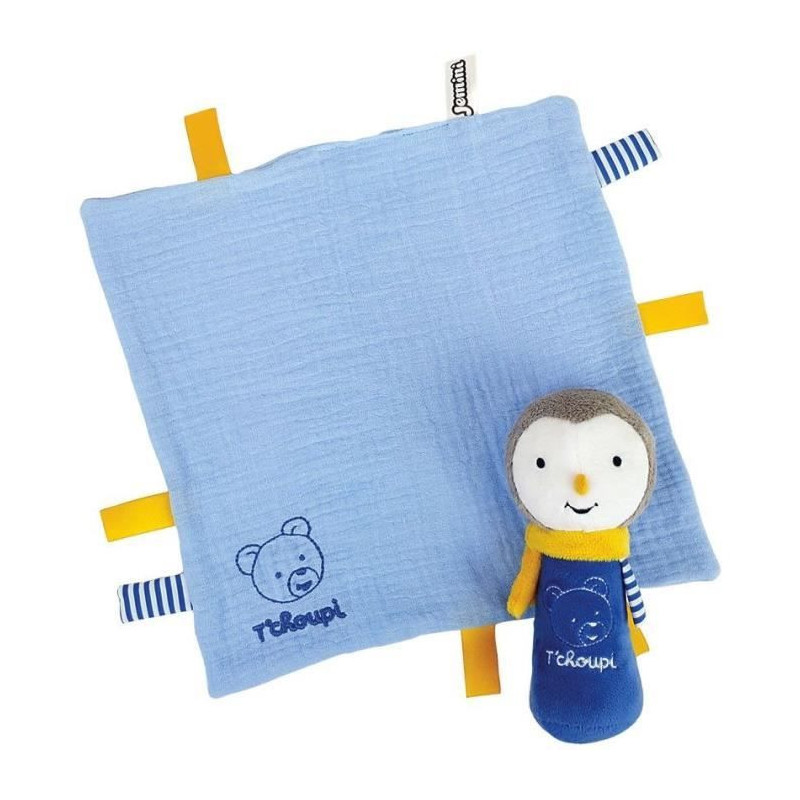 T'choupi Baby Birth Box with Soft Toy and Rattle Plush +/- 25 cm - JEM