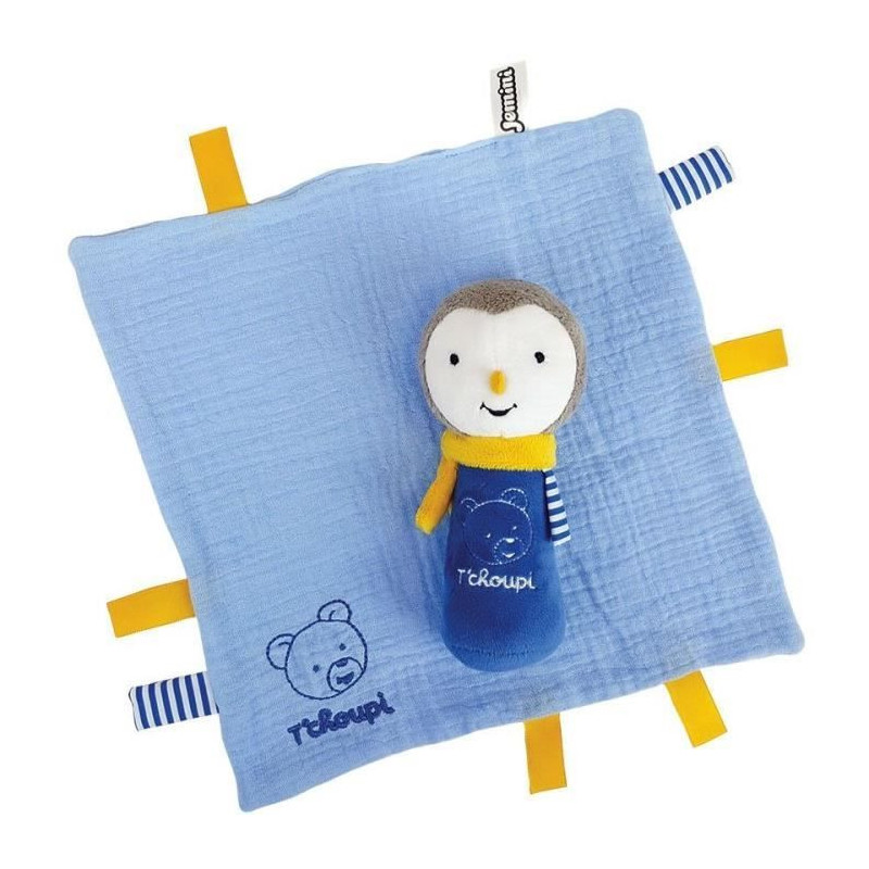 T'choupi Baby Birth Box with Soft Toy and Rattle Plush +/- 25 cm - JEM