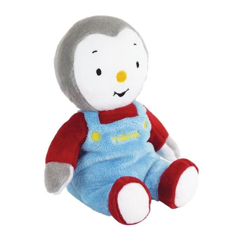 T'choupi Plush Hot Water Bottle +/- 21 cm with Micro Clay Beads - JEMI