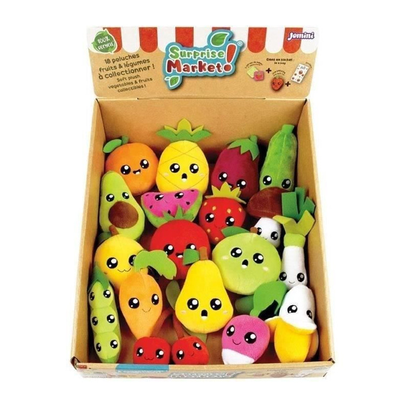 Set of 18 surprise bags - JEMINI - Surprise Market - Fruit or vegetabl