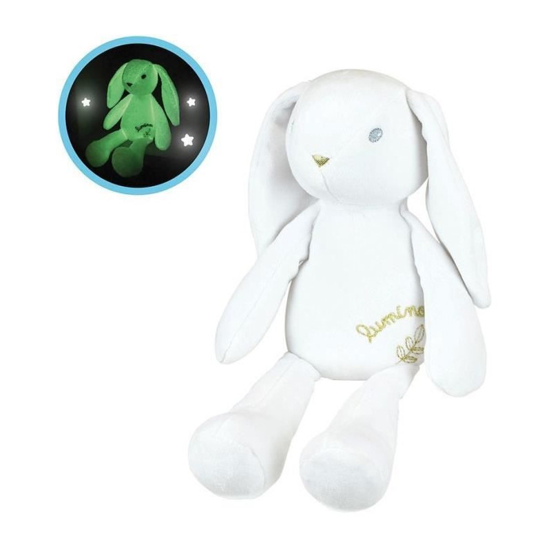 LIMINOU Luminous plush rabbit +/- 30 cm