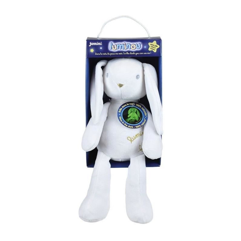 LIMINOU Luminous plush rabbit +/- 30 cm