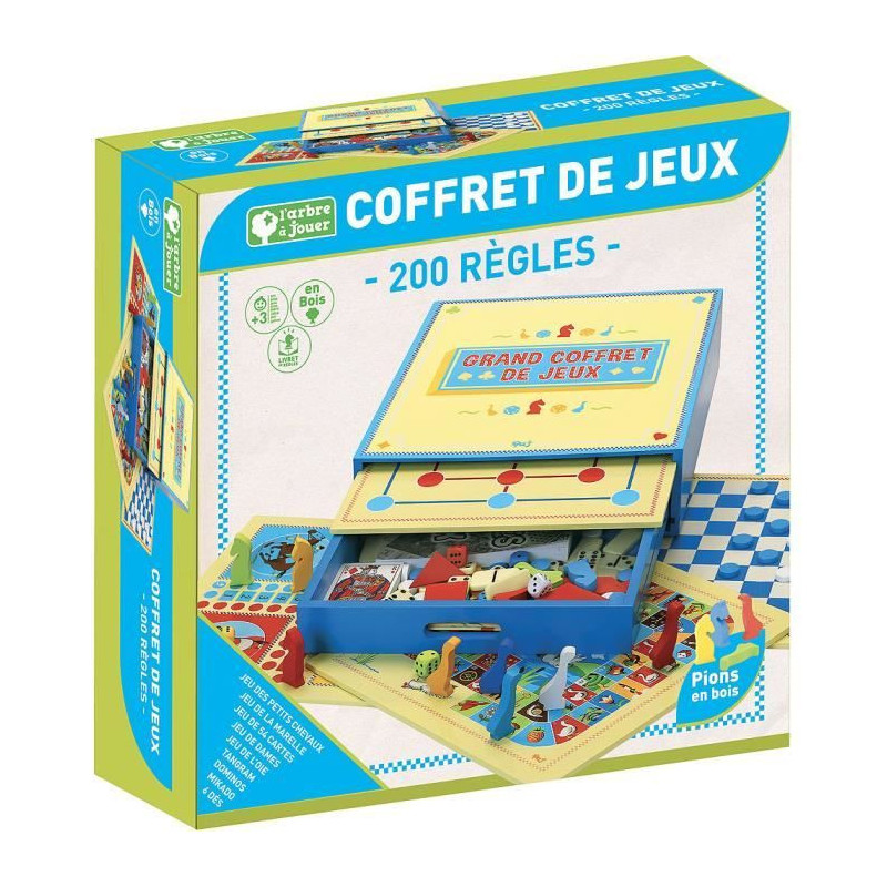 THE PLAYING TREE - 66200 - LARGE GAME BOX - 200 RULES