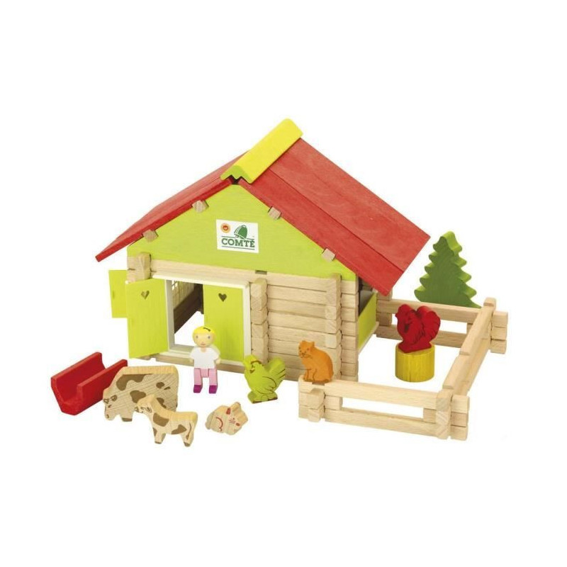 JEUJURA Farm with animals - 100 pieces