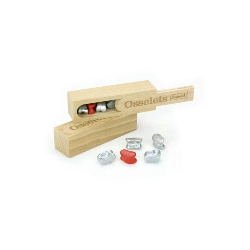 JEUJURA Wooden box - Osselets