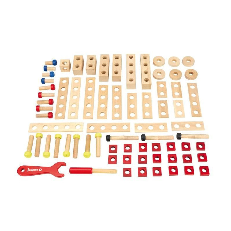 JEUJURA Built barrel - 70 pieces for DIY