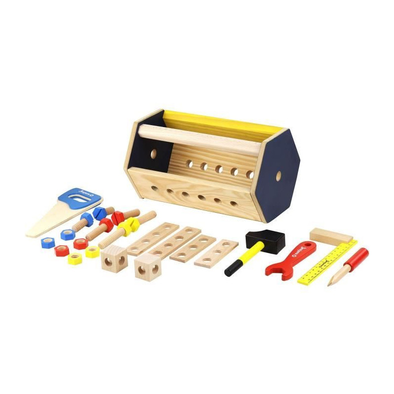 Wooden toolbox - JEUJURA - Transportable