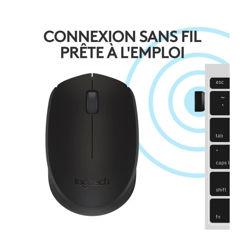 LOGITECH Wireless Mouse M171 Black