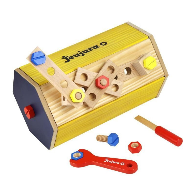 Wooden toolbox - JEUJURA - Transportable