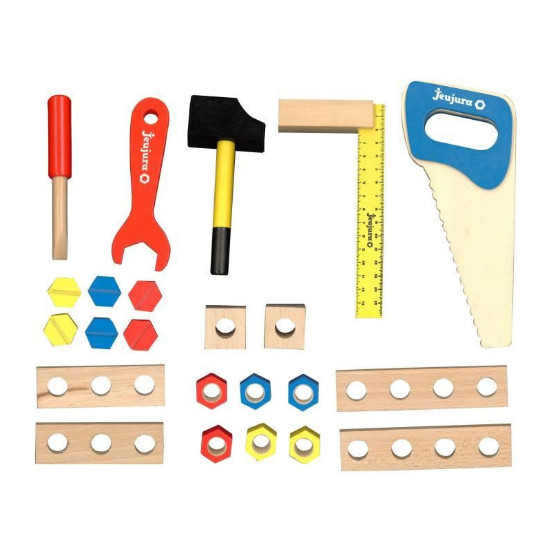 Wooden toolbox - JEUJURA - Transportable