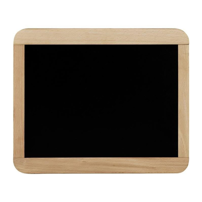 Wooden school slate - JEUJURA - Double-sided magnetic: chalk and erasa