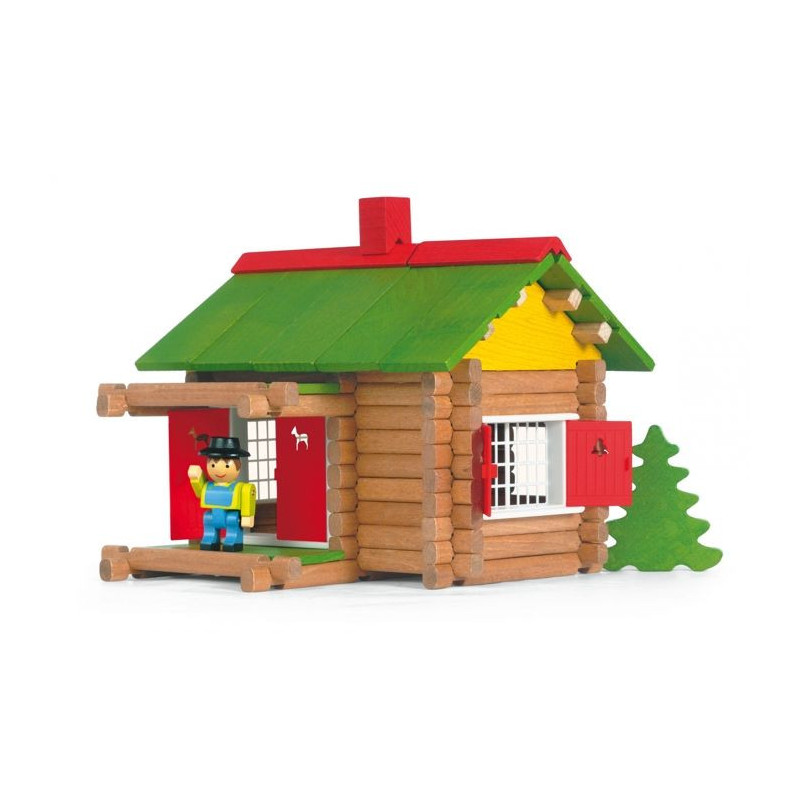 JEUJURA - My Wooden Chalet 100 pieces