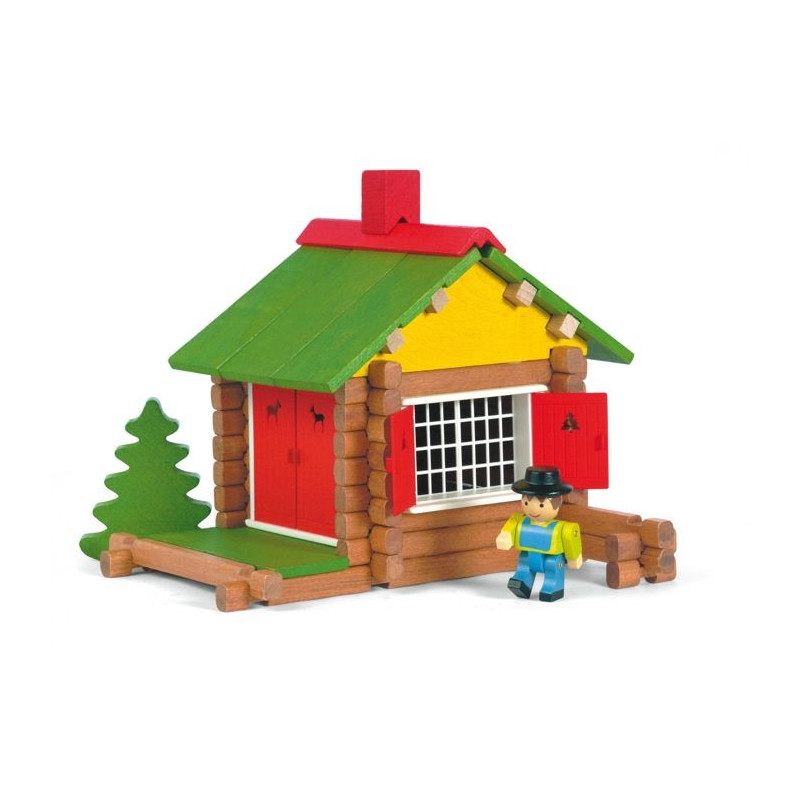JEUJURA - My Wooden Chalet 100 pieces