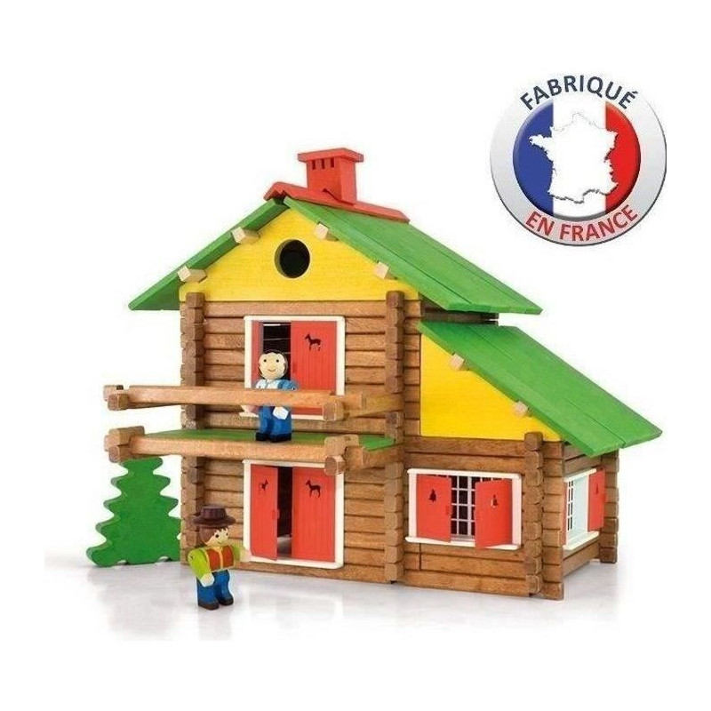JEUJURA - Wooden construction - My Wooden Chalet 175 pieces