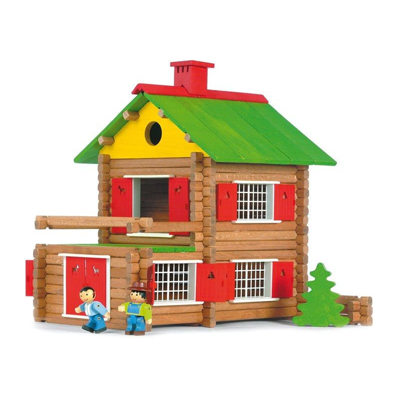 JEUJURA - Wooden construction - My Wooden Chalet 175 pieces